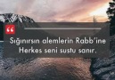 Ben Allahtan isterim Verirse yüceliğidir .Vermezse imtihanımdır. ..