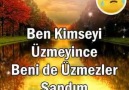 Beni üzdüğün kadar Üzülürsün İnşaAllah