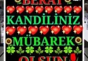 BERAAT KANDİLİNİZ MUBAREK OLSUN