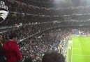 Bernabeu ' da açılan Beşiktaş pankartı !!!