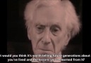 Bertrand Russell's Advice for Future Generations