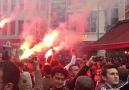 Beşiktaş Çarşı yanıyor..