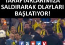 Beşiktaşın kalecisi Tolga taraftarlarımıza saldırarak tahrik ediyor!