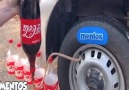 Best Action 168 - Amazing Testing COCA COLA vs MENTOS in a CAR TIRE Facebook