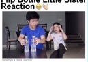 Best Bottle Flip Sister Reaction