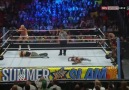 Big E Langston & AJ Lee vs Dolph Ziggler & Kaitlyn [SummerSlam]