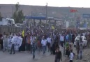 20 bin kişi Cizre Silopi olaylar karayolunda IŞİD'i protesto etti