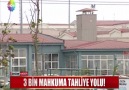 3 BİN MAHKUMA TAHLİYE YOLU!