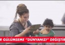 Bir gülümseme "dünyanızı" değiştirir.