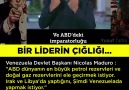 BİR LİDERİN ÇIĞLIĞI...