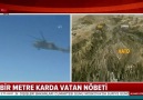 Bir metre karda vatan nöbeti