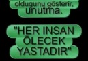 Birşey Yap, Çünkü Her İnsan Ölecek Yaştadır !
