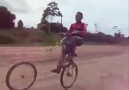 Bisikletle ön kaldırırken ön tekerlek çıkarsa