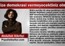 Bize demokrasi vermeyecektiniz olm / Abdullah Kibritçi