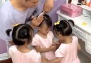 Blog BNews TV - Wonderful father takes care his three daughters Facebook