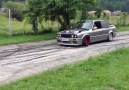 BMW-E30 V8 BURNOUT