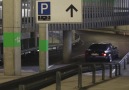 BMW parking garage drift