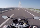 BMW S1000RR - Bridge Wheelie & Top Speed