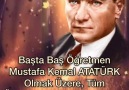 Böğürtlen Kışı - Başta Baş Öğretmen Mustafa Kemal ATATÜRK...