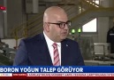 Boron yoğun talep görüyor