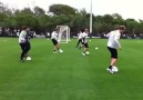 Borussia Mönchengladbach ball mastery session