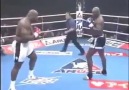 Böyle kickboks maçı hayatınız da görmediniz