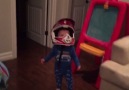 Boy's Helmet Is Too Big