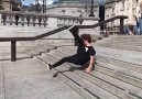Breakdancing on stairs! Thanks Mostef - S.Miles OK World Wide