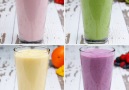 Breakfast Smoothie Meal Prep 4 Ways