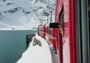 Breathtaking winter train ride experience! &