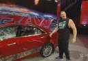 Brock Lesnar destroys J&J Security's prized Cadillac