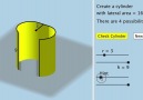 Brzezinski Math - Create a Cylinder with Given Lateral Area Facebook