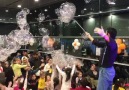 Bubbleshow Bursada Herkesi köpürttü