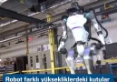 Bu Boston Dynamicsin ters takla atabilen insansı Atlas robotu