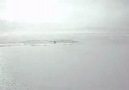 budak köyü gölün buz görüntüsü