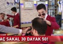 Bu Kuaföre girenin ilk isteği dayak yemek !Saç sakal 30 TL dayak 50 TL