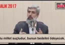 Bu millet suçludur bunun bedelini ödeyecek