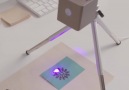 Burn a cool design into your favorite things with a pocket laser...