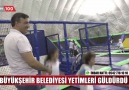 BÜYÜKŞEHİR BELEDİYESİ YETİMLERİ GÜLDÜRDÜ