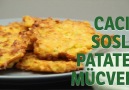 Cacık Soslu Patates Mücveri