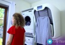 Çamaşırları saniyeler içerisinde katlayabilen makine