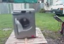 Çamaşır makinesini çıldırttılar :)