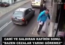 Camiye saldıran hollandalının feci sonu