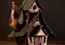 Cardboard is all you need to build this magnificent witch house!