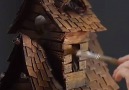Cardboard Witch House DIY.Credit Creative Mom