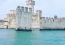 Castle of Lake Garda in Italy