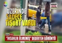 CEKETİNİ YAĞMURDA ISLANAN KADINA VERDİ