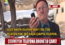 ÇEKMEYEN TELEFONA DRONELU ÇARE!