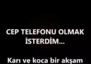 Cep telefonu olmak isterdim! Mutlaka izleyin ...