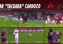 6 Çerçeve 1 Hat-Trick  Oscar "Tacuara" Cardozo